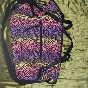 Large rainbow lisa frank duffle